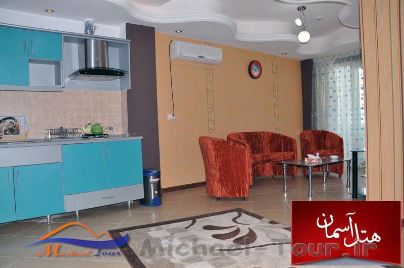 هتل آپارتمان آسمان عباس آباد هتل آپارتمان آسمان عباس آباد