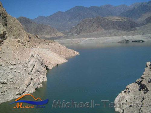 دریاچه سد جیرفت 