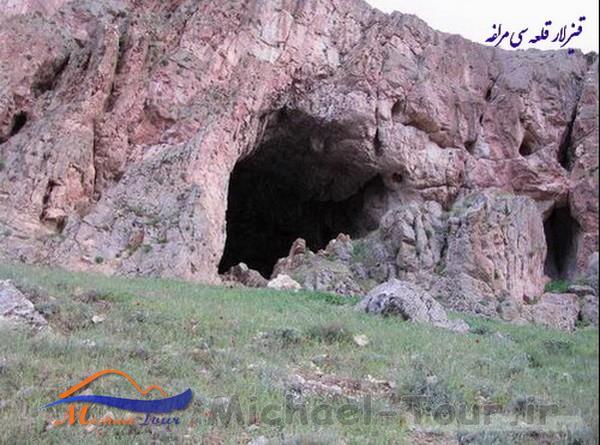 قلعه و غار قیزلار قلعه سی قلعه و غار قیزلار قلعه سی