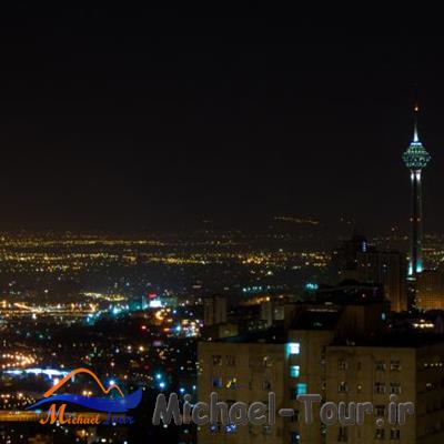 جاهای دیدنی تهران در شب