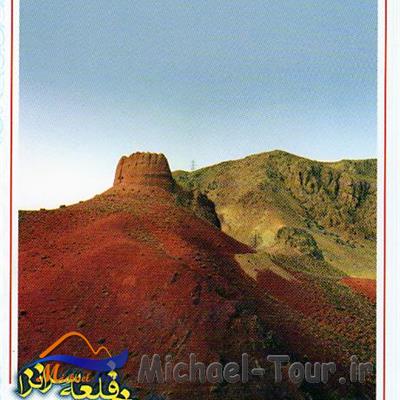 سرخ قلعه روستای سرانزا