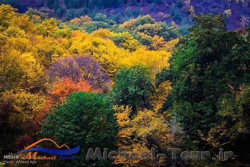 پارک جنگلی النگدره بهشت پاییزی گرگان
