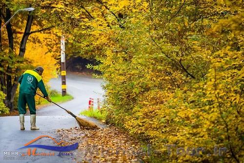 پارک جنگلی النگدره بهشت پاییزی گرگان